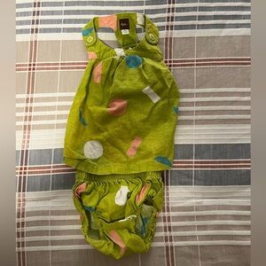 Tea Collection 6-9 Month Dress and Diaper Cover